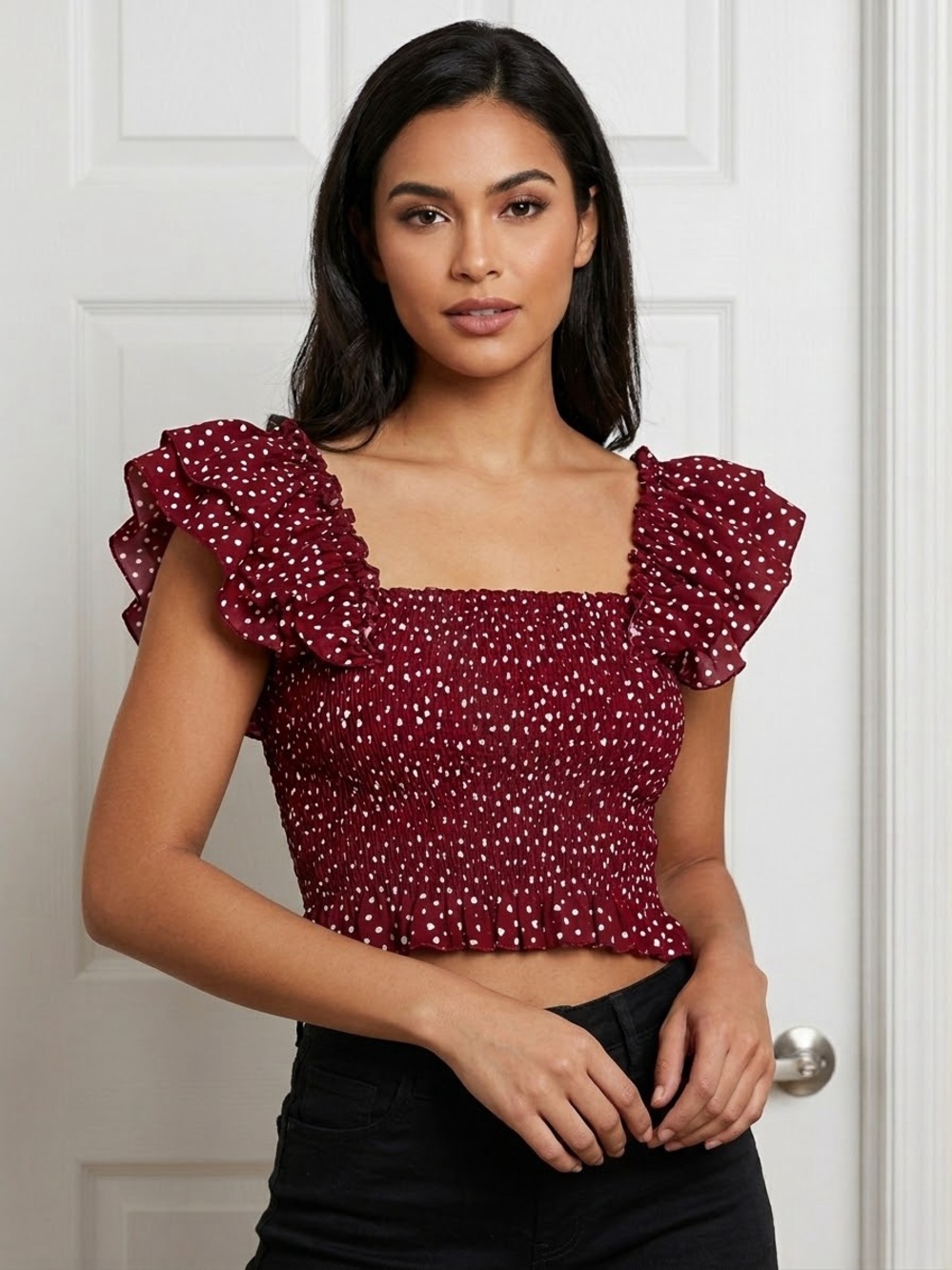 Five Blouses and Crop Top Bundle